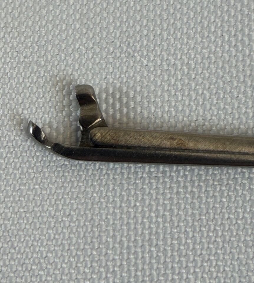 MILLENNIUM SURGICAL 13-505114 Jackson Laryngeal Biopsy Cup Forcep 2mm Upbite ENT — photo 3