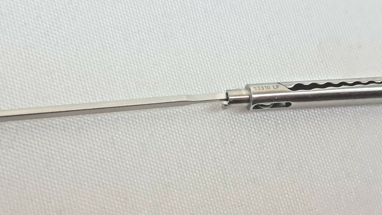 KARL STORZ 33310LF Clickline Atraumatic Hollow Jaw Wavy Grasper Forcep 5mmX36cm — photo 3