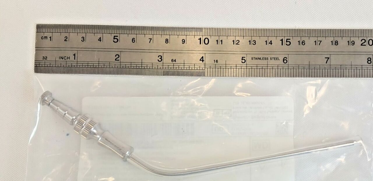 SYMMETRY SURGICAL 09-8310 Frazier Suction Tube 10Fr Medium Angle — photo 3
