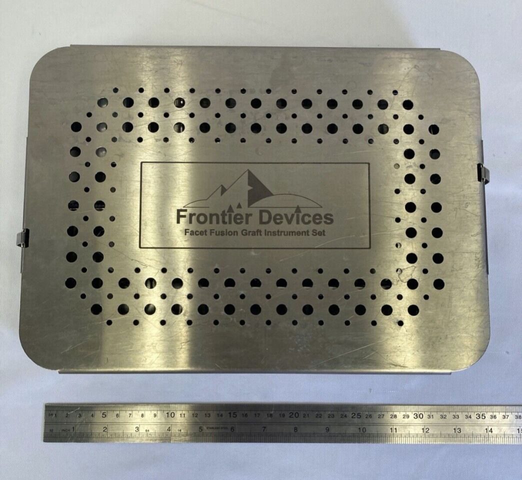 FRONTIER DEVICES 200.2 Facet Fusion Graft Instrument Set w/ Case — photo 13