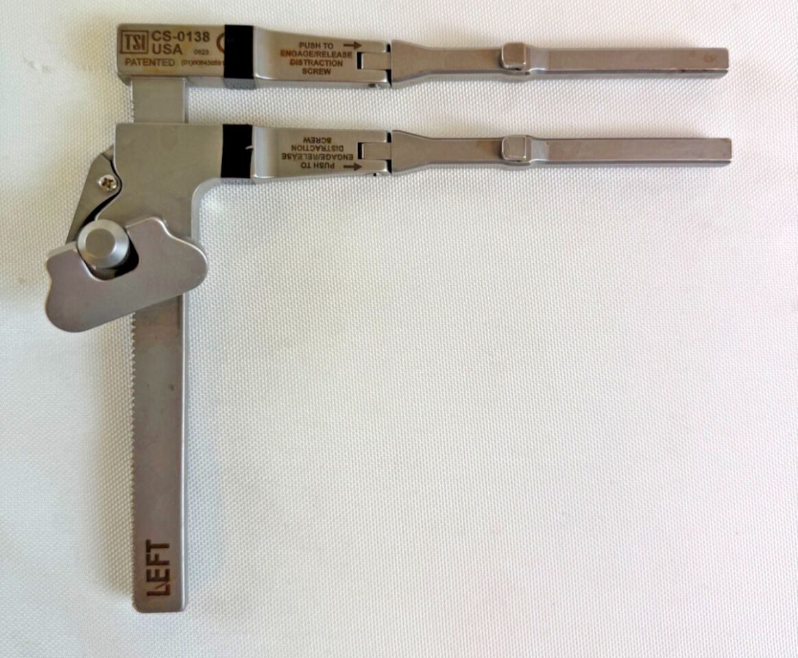 TSI TEDAN CS-0138 Phantom CS Locking Distractor Left 80mm Rack Hinged Arms — photo 1