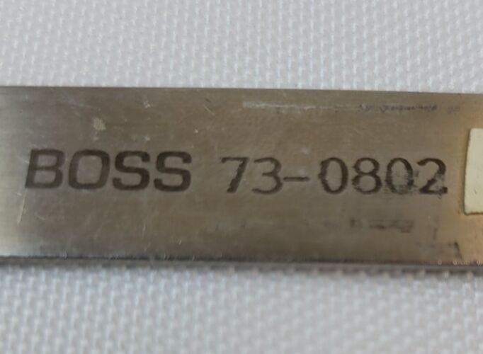 BOSS INSTRUMENTS 73-0802 Davis Brain Spatula, 7 Inches — photo 3