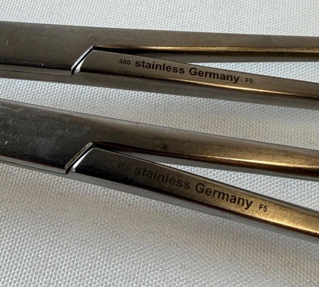 PILLING WECK 496110 Lahey Dissecting Forceps Strong Curve Serrated Jaws — photo 4