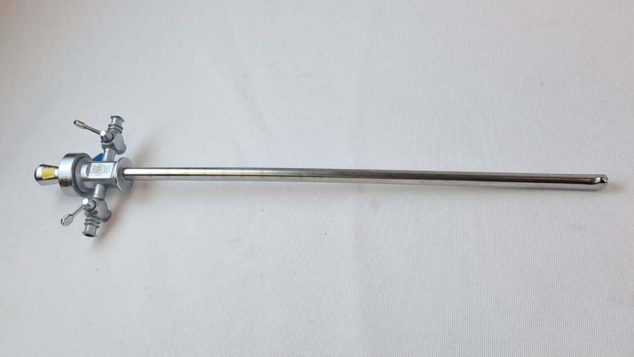 R. WOLF 8650.041 Dual Valve 21 Fr Laparoscopic Sheath with Obturator