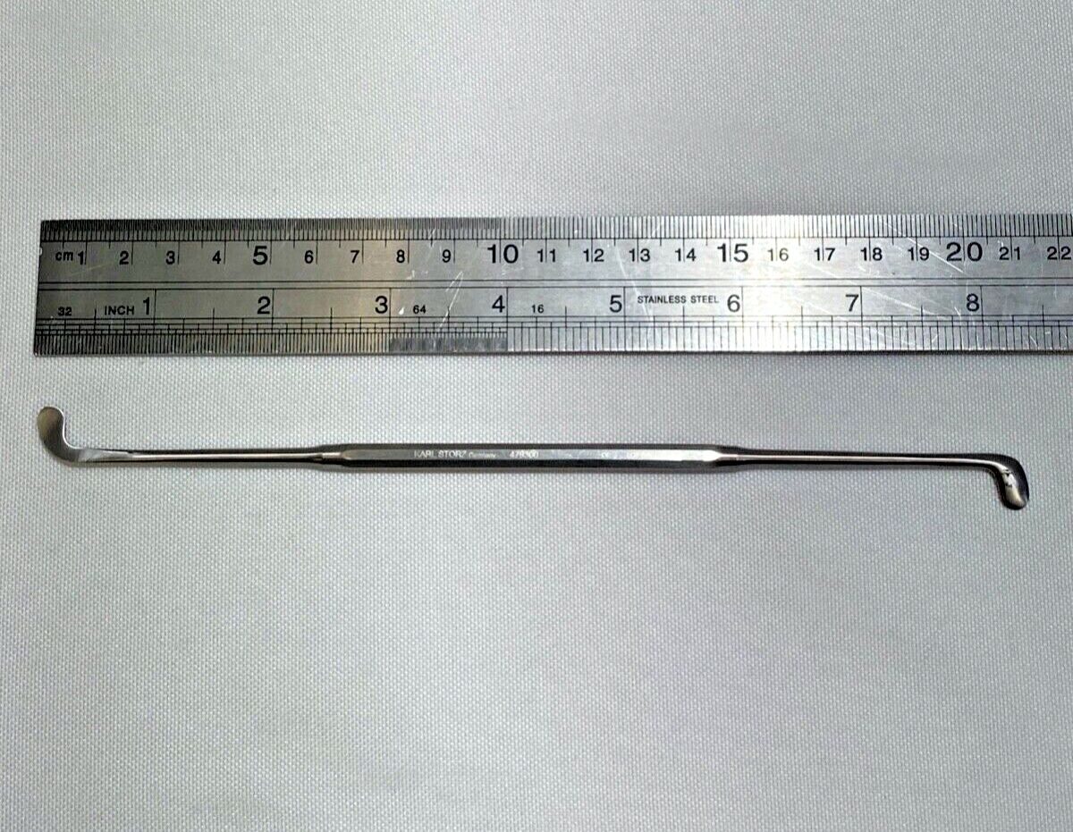 KARL STORZ 479300 Pennington Elevator Dual Ended Curved R&L 21cm — photo 7