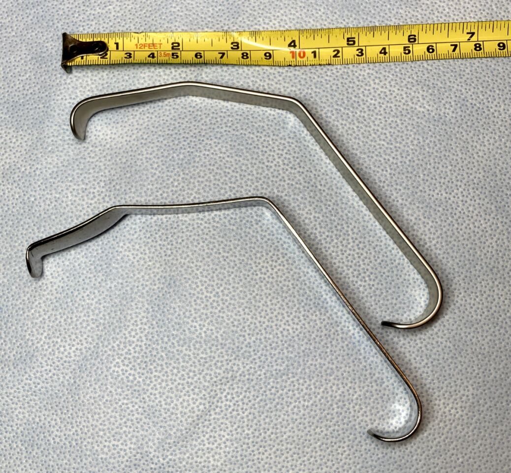 SKLAR 71-6318 Love-Uvula Retractors 18mm x 165mm ENT — photo 8