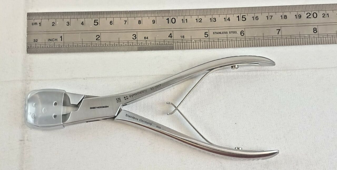 SSI 33-2017 Liston Bone Cutting Forceps, 6.5", Straight, Premium — photo 5