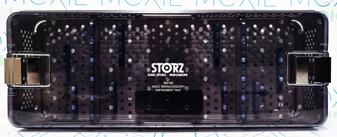KARL STORZ 39316B ADULT BRONCHOSCOPY INSTRUMENT TRAY