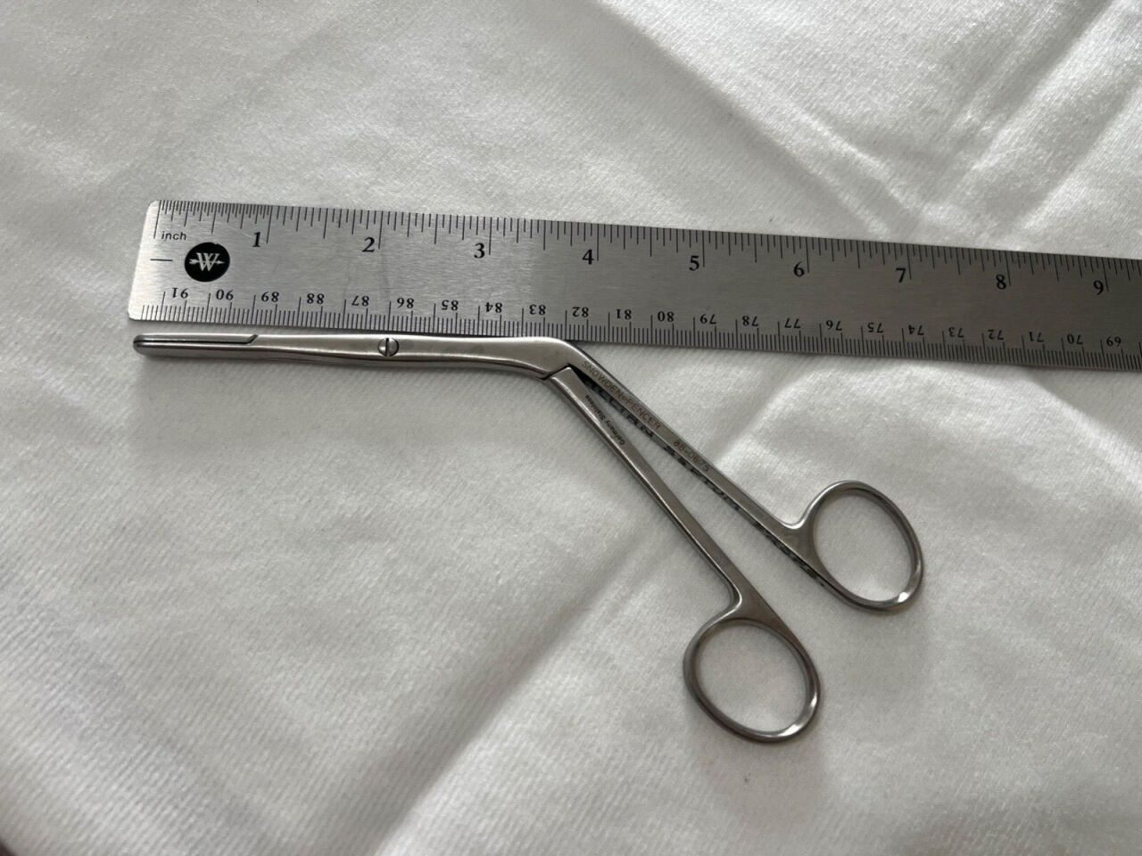 SNOWDEN-PENCER 88-0675 Sheen Killian Forceps Serrated Tips 7" Length — photo 6