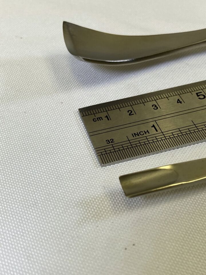 ZIMMER 1128-01 Set of 8 Ultra Cut Cobb Gouges Set w/ Sterilization Case — photo 6