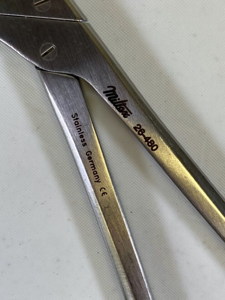 MILTEX 26-480 Cloward Pituitary Rongeur Straight 6mm x 10mm Bite 6" Long Neuro — photo 3