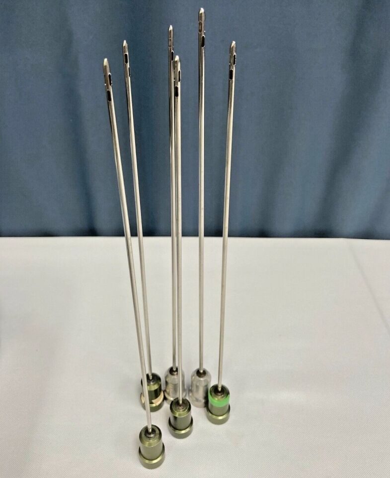 VARIOUS  Assorted Gauge & Length Tulip Liposuction Cannulas w/ Case — photo 7