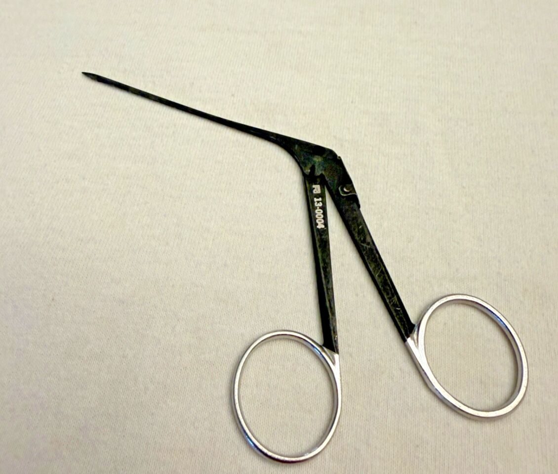 RICHARDS 13-0004 Ebony Straight Posigator 4mm Forcep