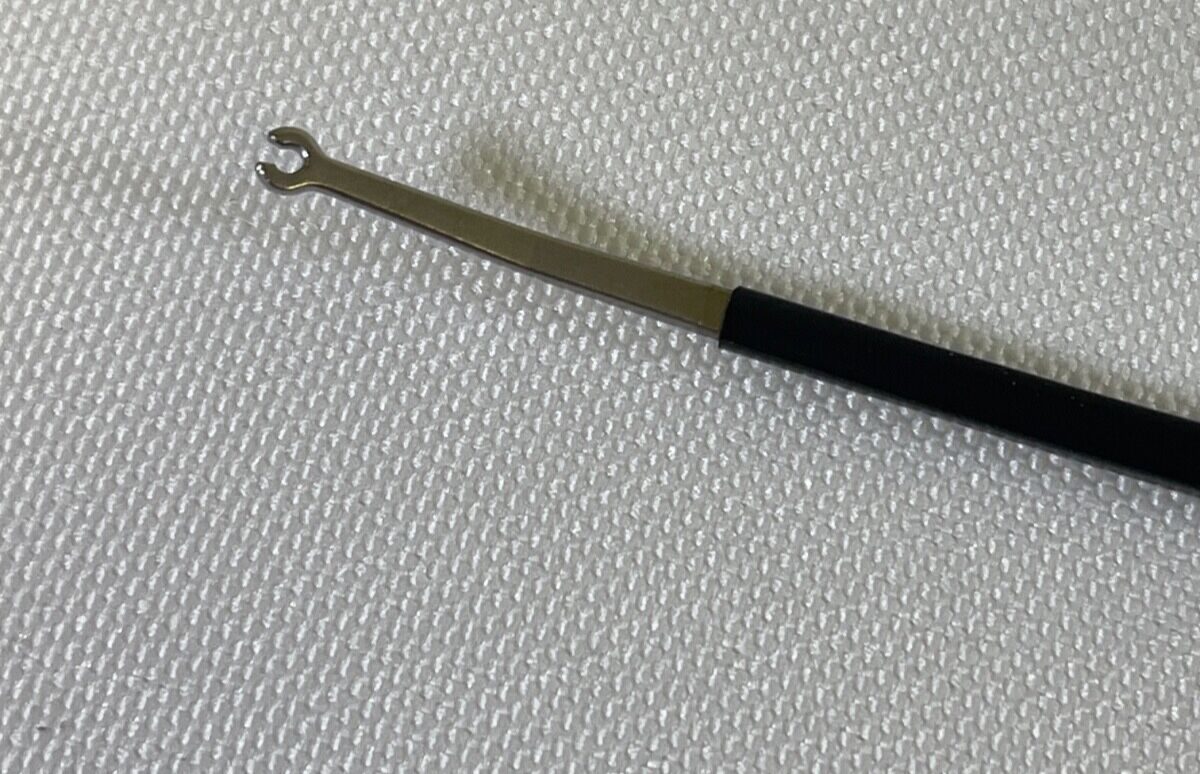 JAKOUBEK FC-004-00122/02 Angled Insulated Open End MIS Cardiovascular Knot Pusher — photo 3