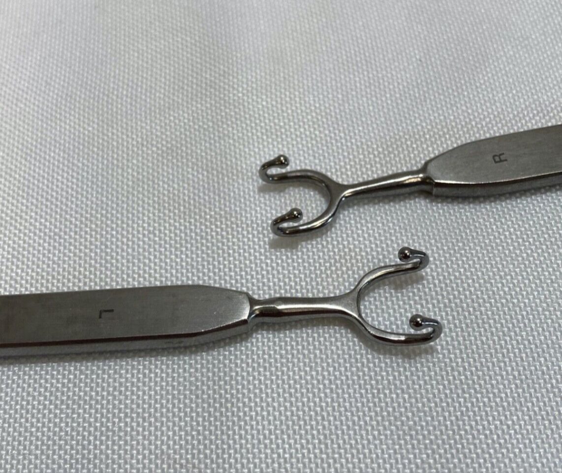 MEDTRONIC 3714451 & 3714452 R/L 172mm ENT Goldman Knife Guide & Retractor — photo 7