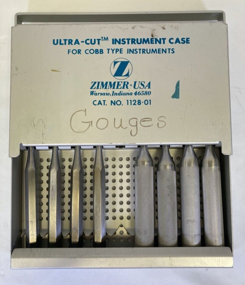 ZIMMER 1128-01 Ultra Cut Cobb Gouges Set — photo 7