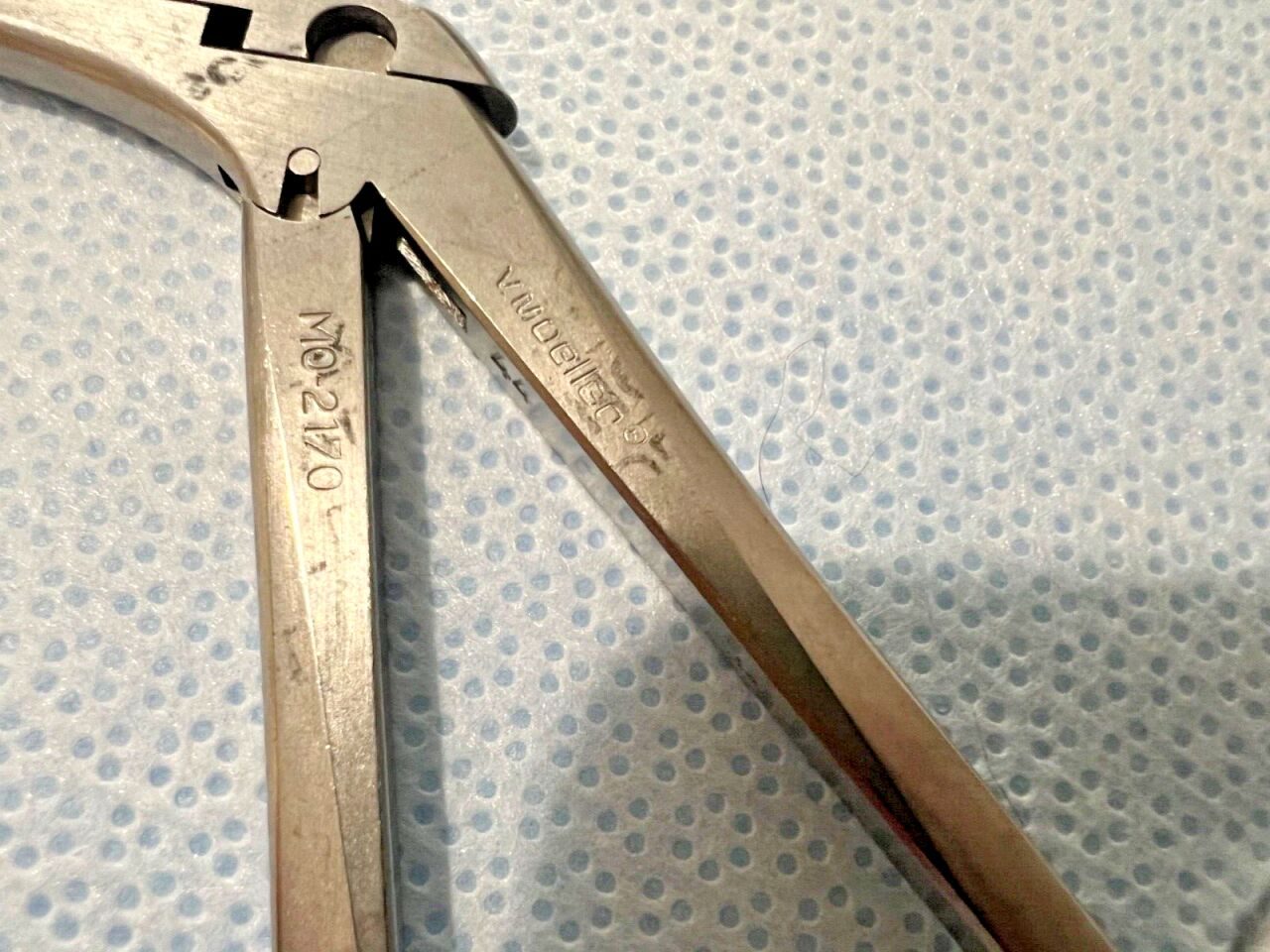 V. MUELLER MO2170 Schmeden Tonsil Punch 6mm x 10mm Jaws 8" Length ENT — photo 5