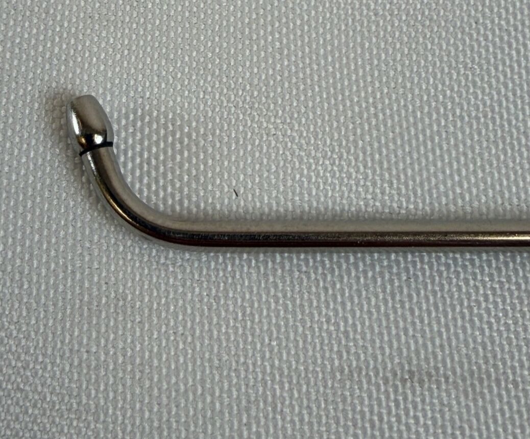 KARL STORZ 586230 Eicken Antrum Suction Cannula Tube 3mm x 12.5cm w/ Hole ENT — photo 4