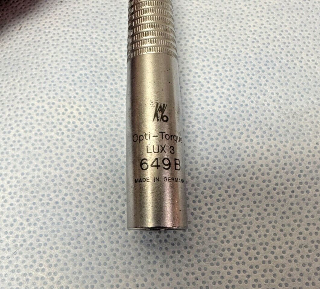KAVO Opti-Torque Lux 3 649B Push Button Contra Handpiece — photo 2