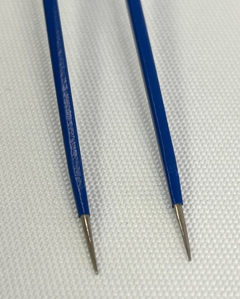 KIRWAN 12-1235NS Non Stick Insulated Bipolar Bayonet Forcep 0.5mm Tip x 8.75" — photo 8