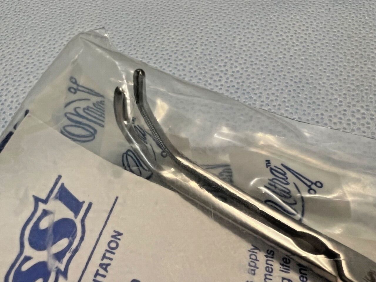 SSI ULTRA 55-5038 Beck Miniature Aorta Clamp DeBakey Jaws — photo 2