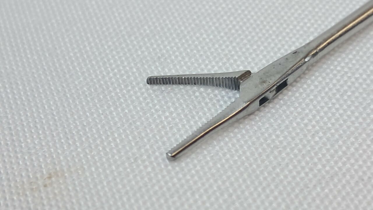 PILLING 50-6472 ENT Jako-Kleinsasser Straight Grasping Forceps — photo 4