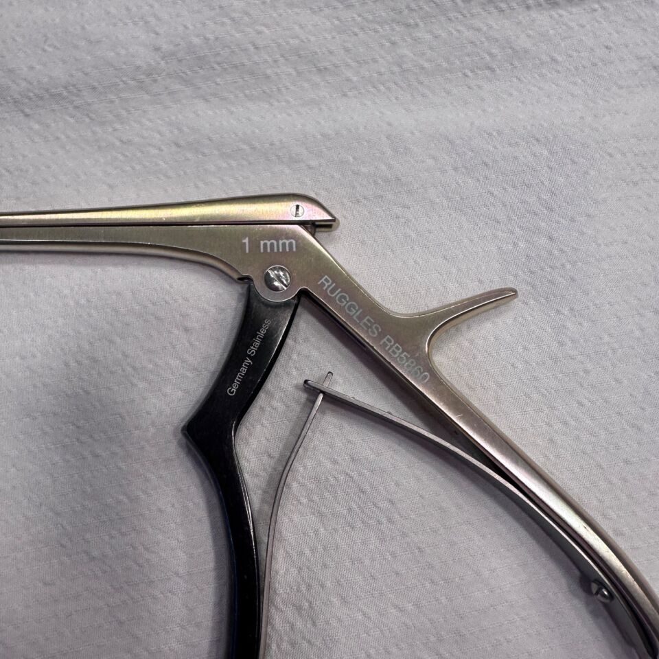 RUGGLES INTEGRA RB5860 Kerrison Rongeur 7" Ultra-Coat Micro Angled Up 40deg — photo 10