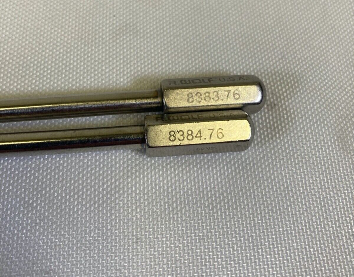 RICHARD WOLF 8384.76 & 8383.76 5mm x 34 & 45cm Graduated Tip Palpation Probes — photo 3