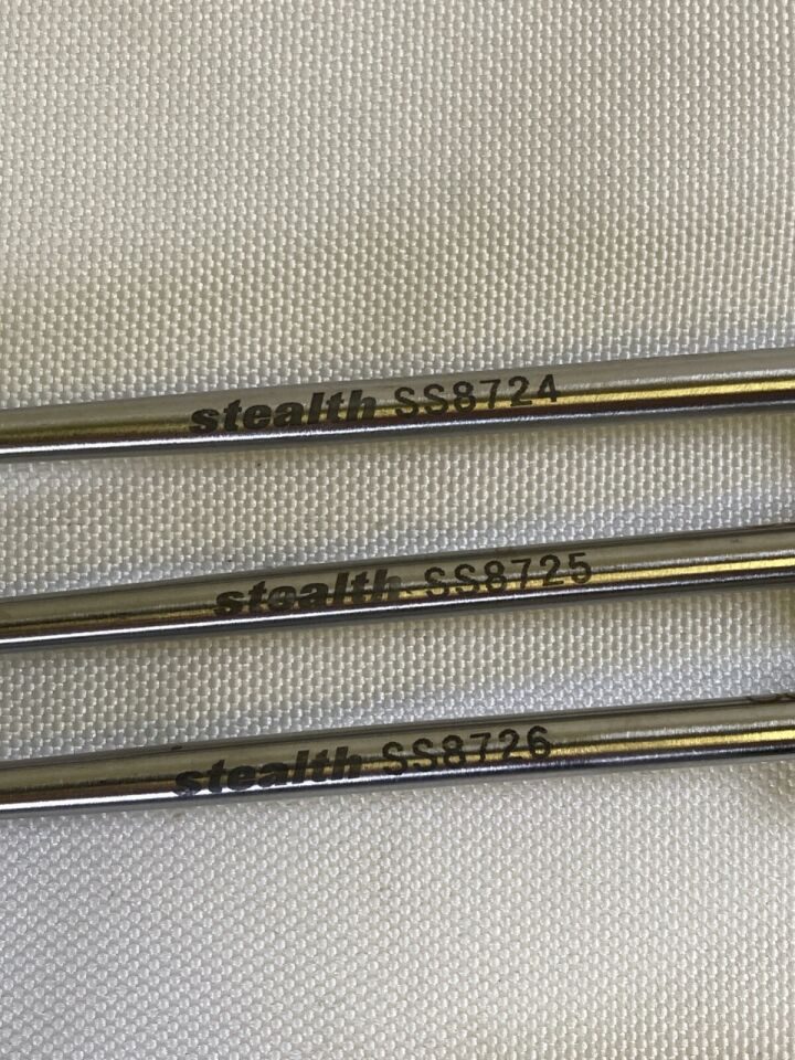 STEALTH SURGICAL Various Cervical Axial Curettes w/ Sterilization Case — photo 3
