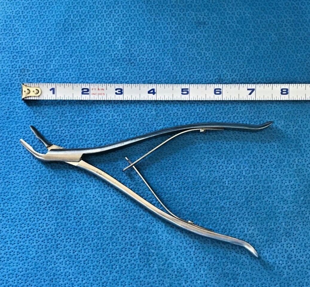 CODMAN 53-1055 Stookey Angled Cranial Rongeur 3mm Angled Bite 7 3/8" — photo 10