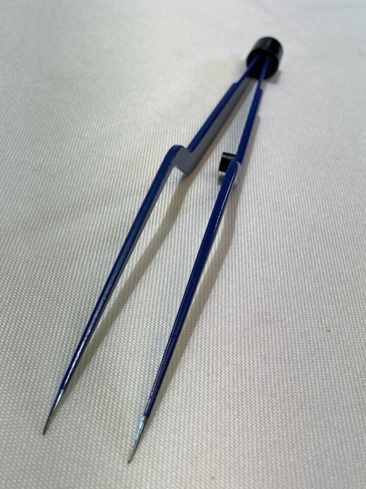 KOROS 7042-30IT Titanium Bayonet Bipolar Forceps 0.5mm Tip L:8.75" — photo 10
