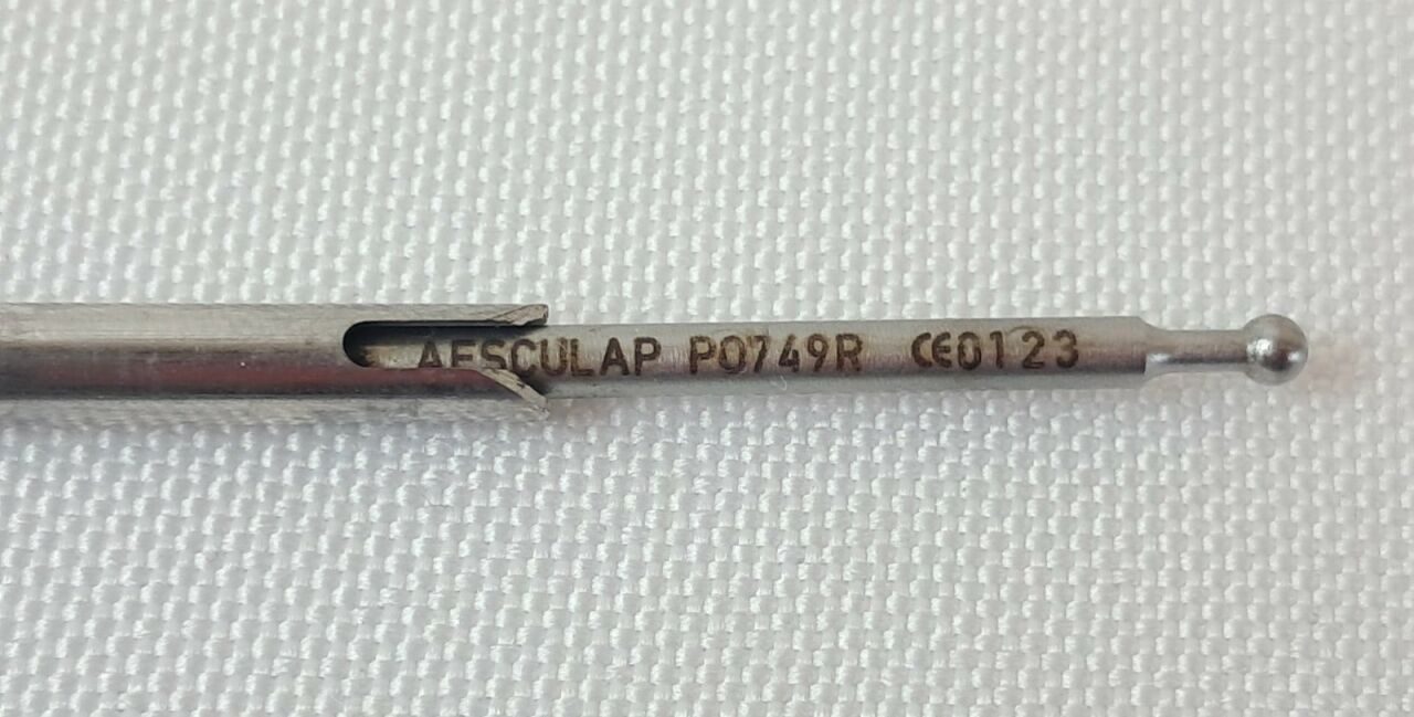 AESCULAP PO749R / PO951R AdTec Monopolar Claw Grasper Forcep 2x3 Teeth 5mm — photo 6