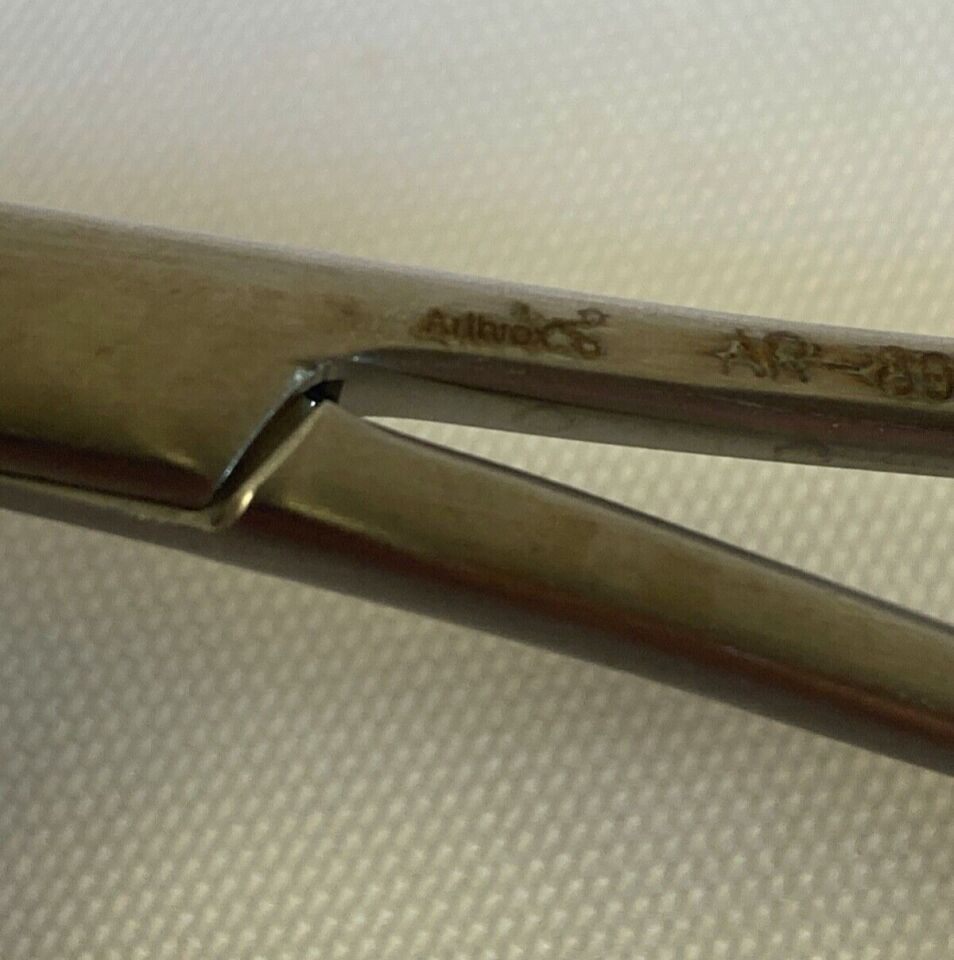 ARTHREX AR-8943-07 Bone Reduction Forceps Curved Pointed 5.25" Orthopedic Trauma — photo 3
