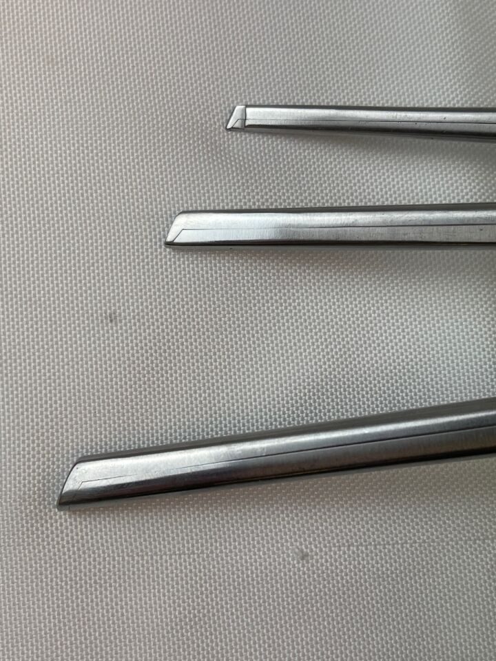 RUGGLES R-1650.1 Set of 3 1mm/3mm/6mm x 40deg Down x 7" Kerrison Rongeurs — photo 5