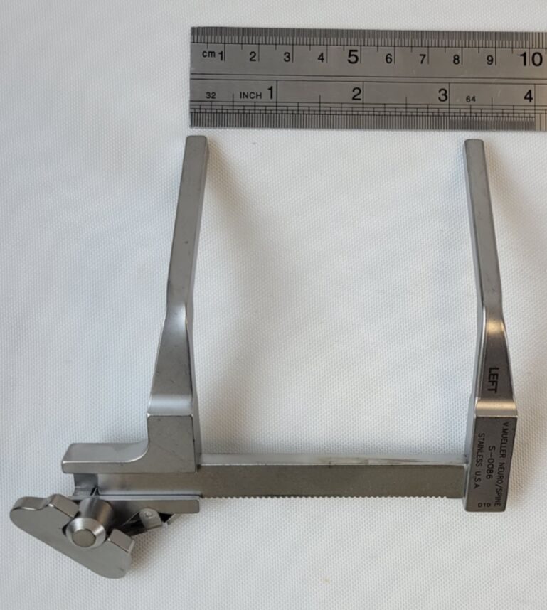 V. MUELLER S-0086 & S-0087 , Right & Left Shadow-Line Spinal Distractor Set — photo 16