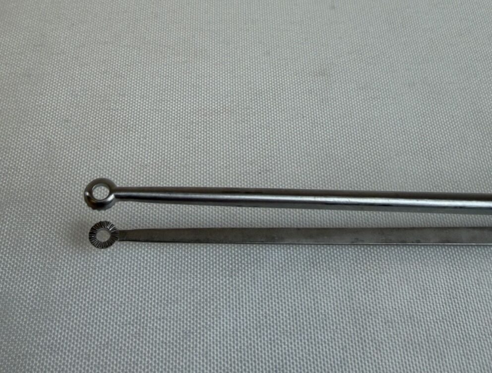 AESCULAP FD216R Yasargil MICROFORM Micro Tumor Forceps Straight Bayonet — photo 2