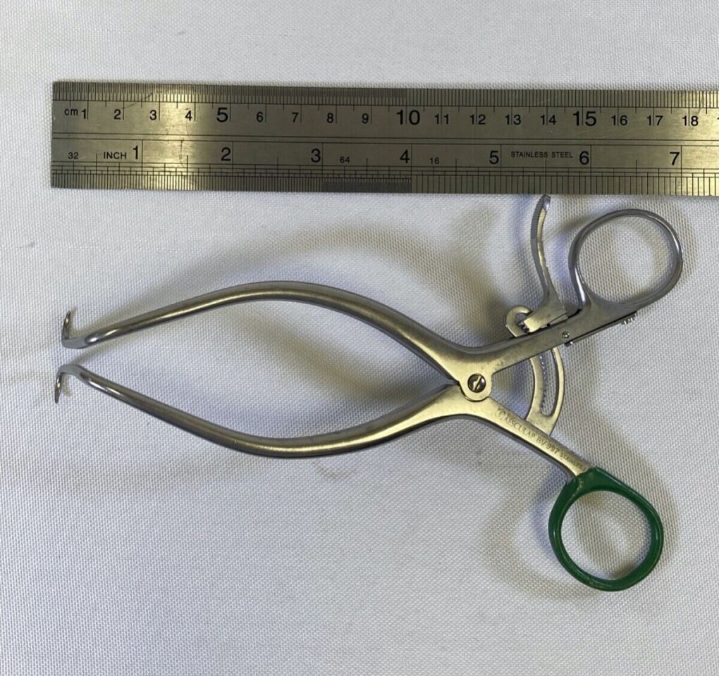 AESCULAP BV997R Angled Gelpi Retractor 70deg 1" Angled Shanks 175mm — photo 6