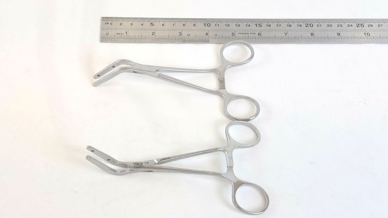 V. MUELLER CV5025 Fogarty Hydragrip Vascular Clamp 6" - Lot of 2 — photo 5