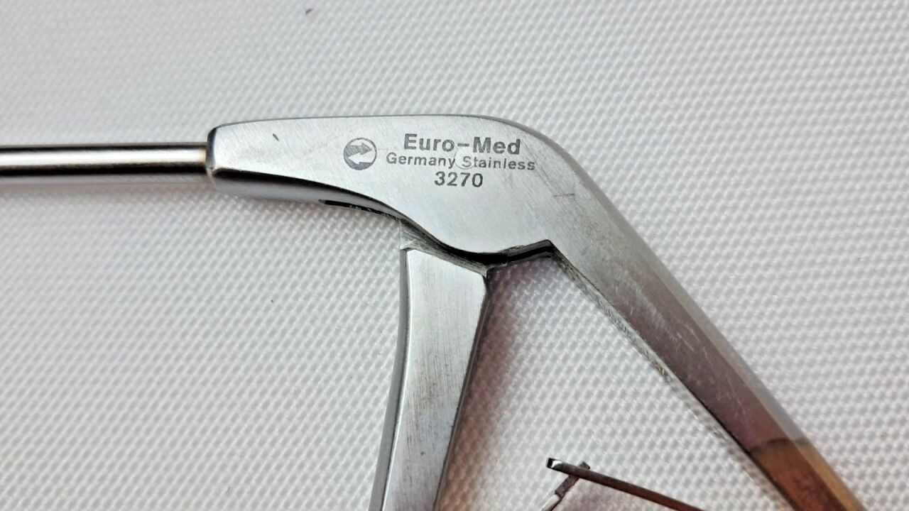 EUROMED 45deg Angled Cervical Biopsy Punch Forceps — photo 3