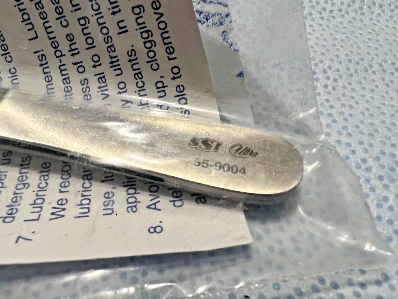 SYMMETRY SURGICAL 55-9004 Gerald Dressing Forceps Serrated 9-1/4" — photo 2
