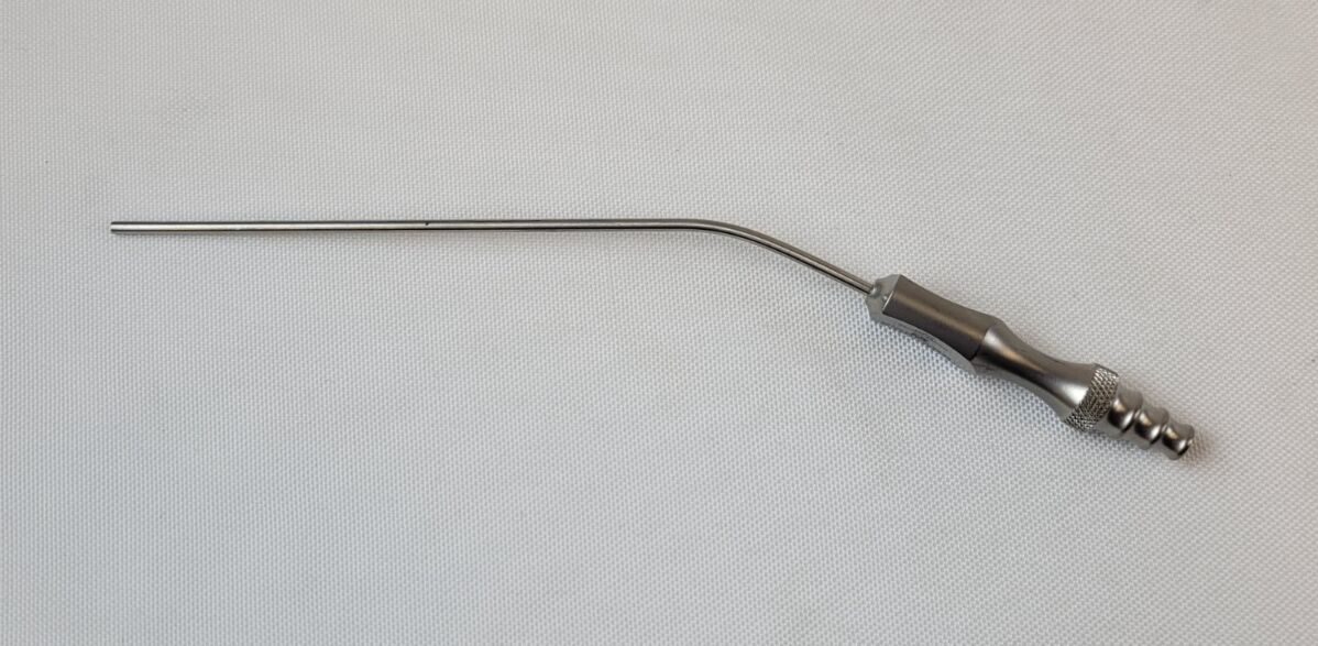 JARIT 285-451 Frazier Suction Tube Angled Stainless Steel 7 Fr. — photo 1