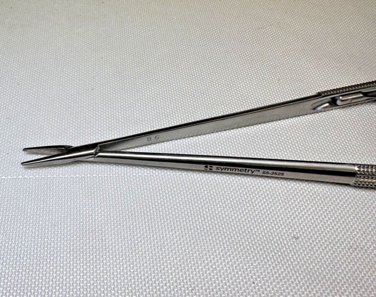 SYMMETRY SURGICAL 55-2525 Jacobson Needle Holder Locking Straight — photo 4