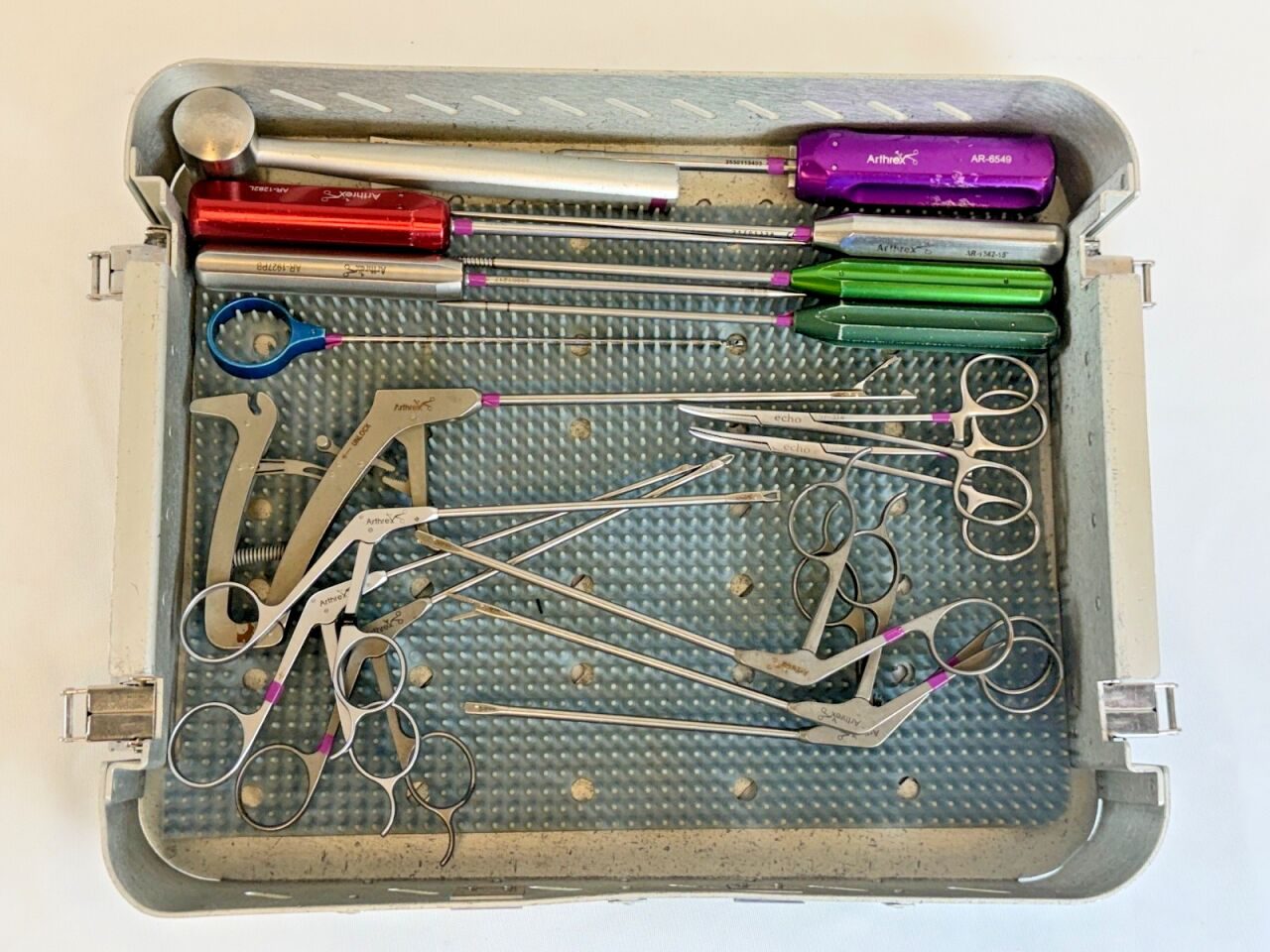 ARTHREX Various Shoulder Repair Instrument Set w Sterilization Case — photo 10