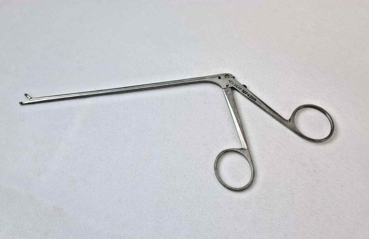 AESCULAP MF435R Rhoton Tumor Cup Forceps 2mm Straight