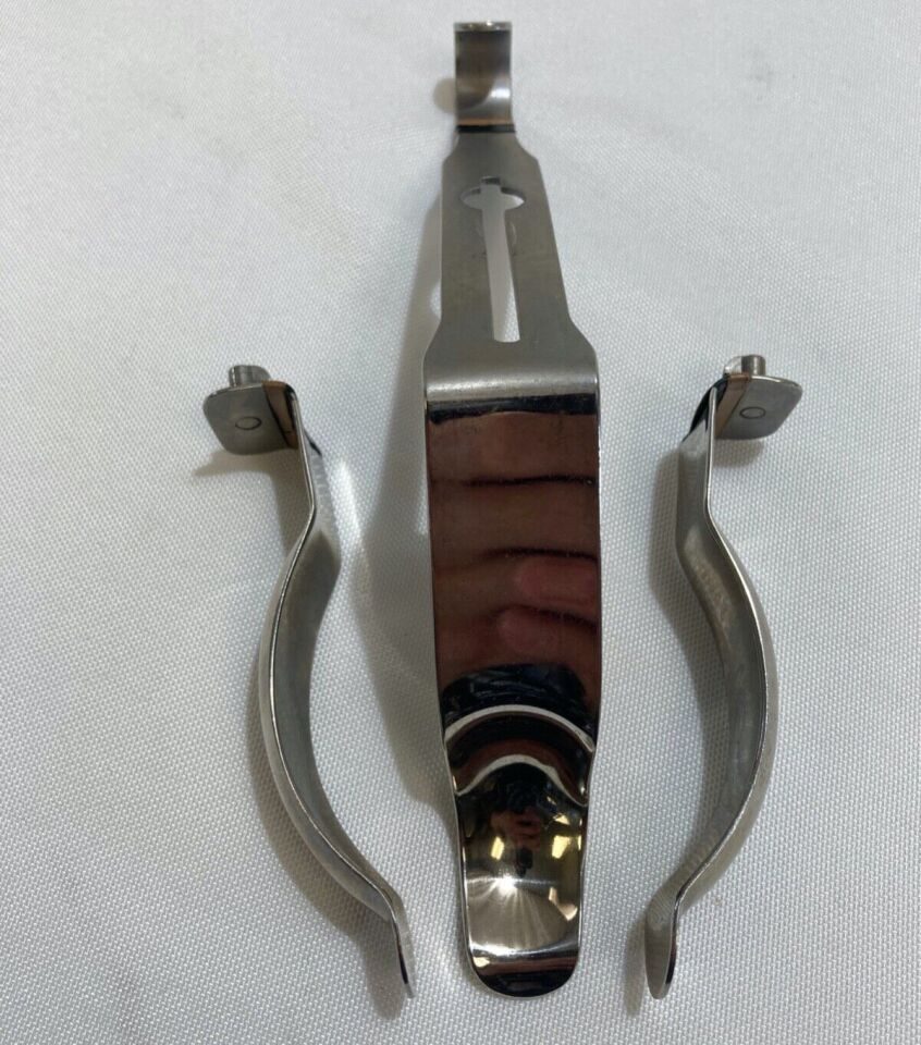 SKLAR  7 Piece Rectal Retractor Set w/ Frame Center Blade & Tray — photo 8