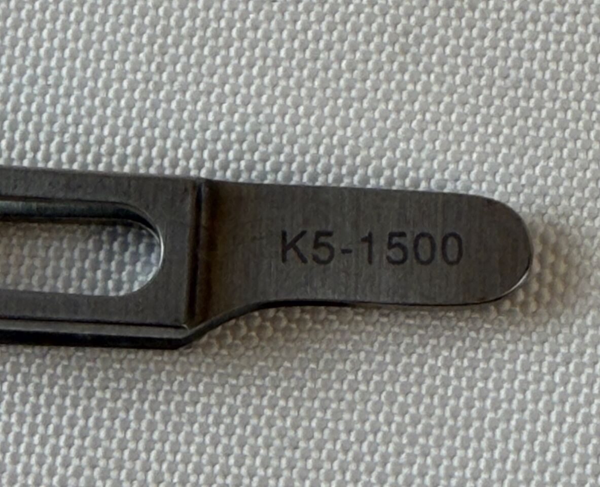 KATENA K5-1500 Colibri Forceps Very Delicate 1x2 0.12mm Teeth Ophthalmic — photo 2