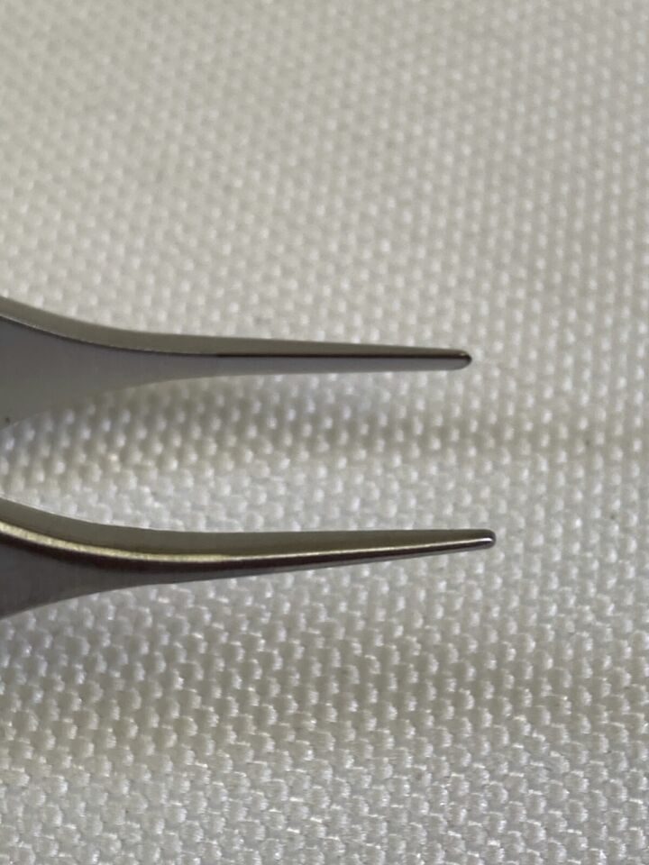 V. MUELLER NL1820 Straight Delicate Smooth 1mm Jaws 5" Bipolar Adson Forcep — photo 6