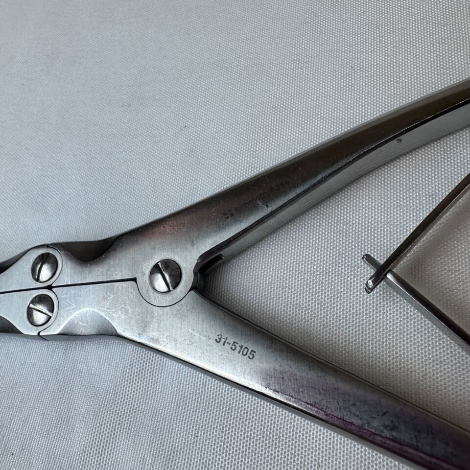 SYMMETRY 31-5105 Leksell Rongeur 5mm, Slightly Curved Handle, 9 in — photo 4