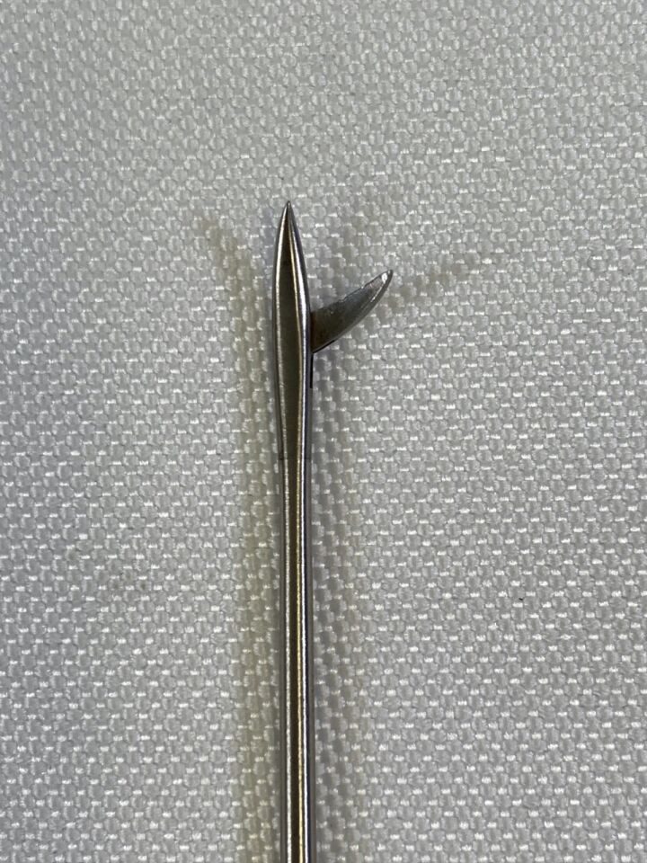 AESCULAP FD220R Fahlbusch Pituitary Horizontal Extra Delicate Micro Scissors — photo 5