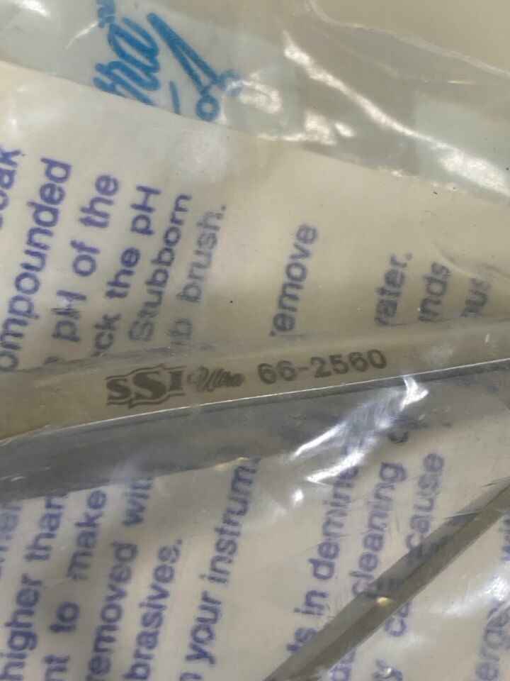 SSI ULTRA 66-2560 Jansen-Middleton Forcep 4mm x 11mm x 170mm Long ENT — photo 2